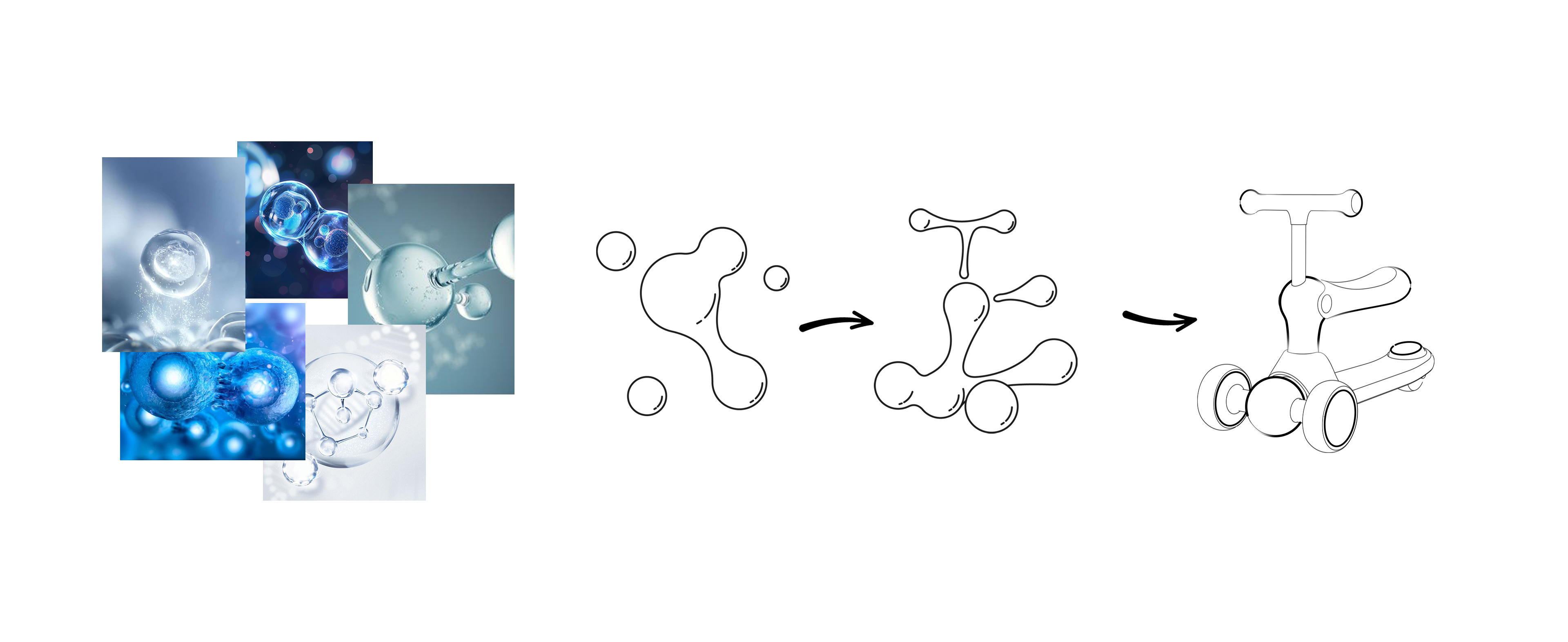 multi-function，Three in one，Children's scooters，Fun meter high car，