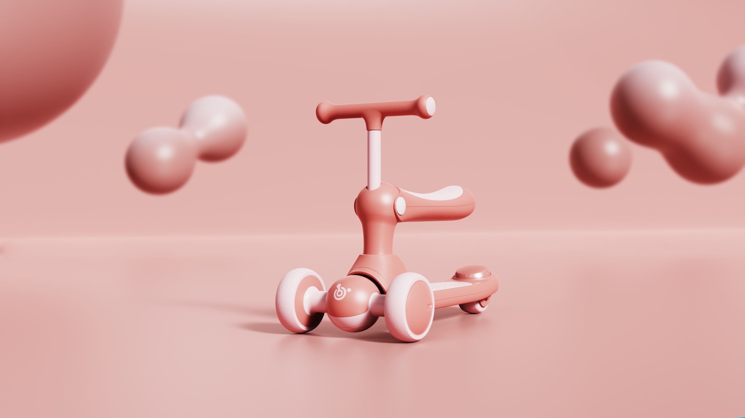 multi-function，Three in one，Children's scooters，Fun meter high car，