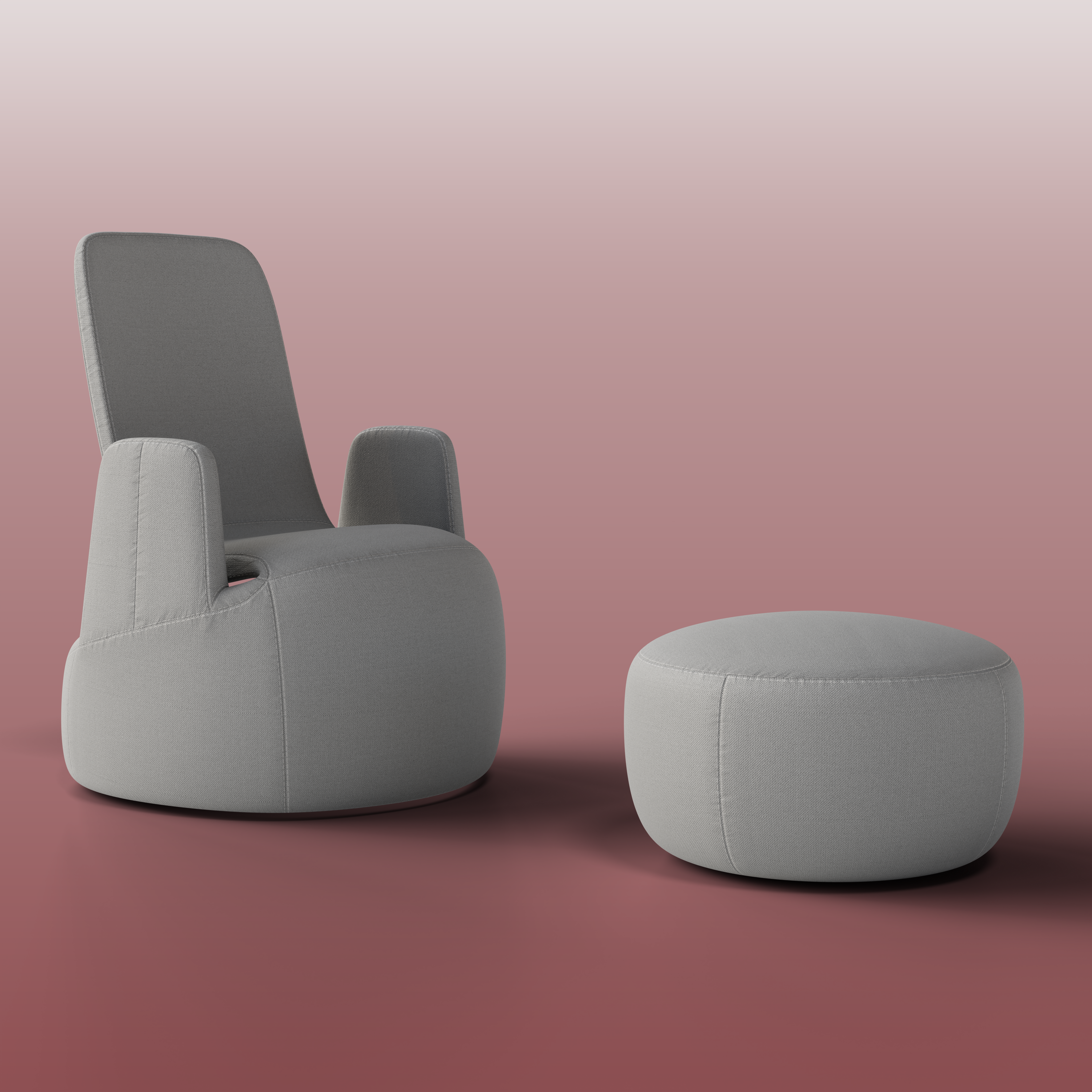 furniture，Oune，chair，conceptual design，
