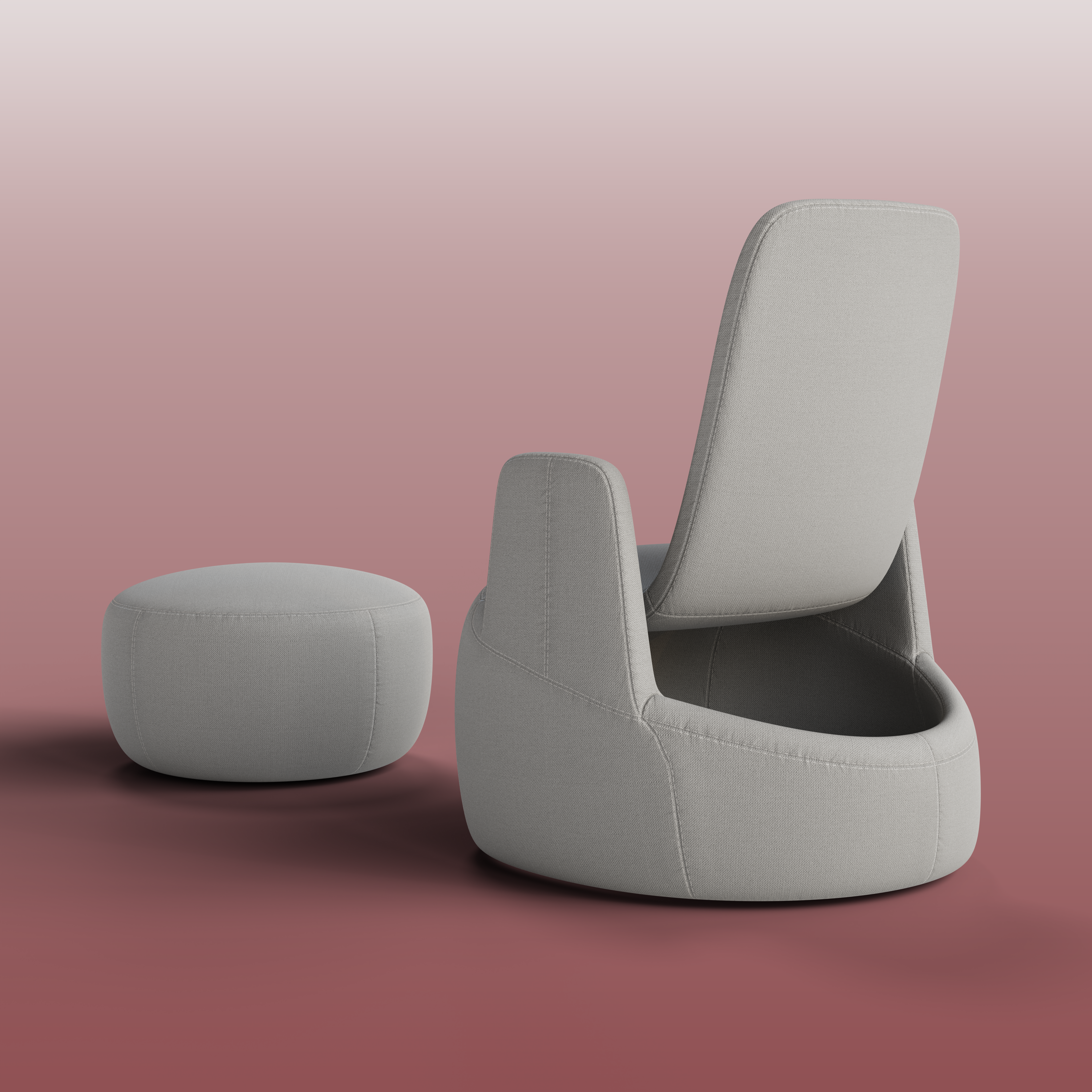 furniture，Oune，chair，conceptual design，