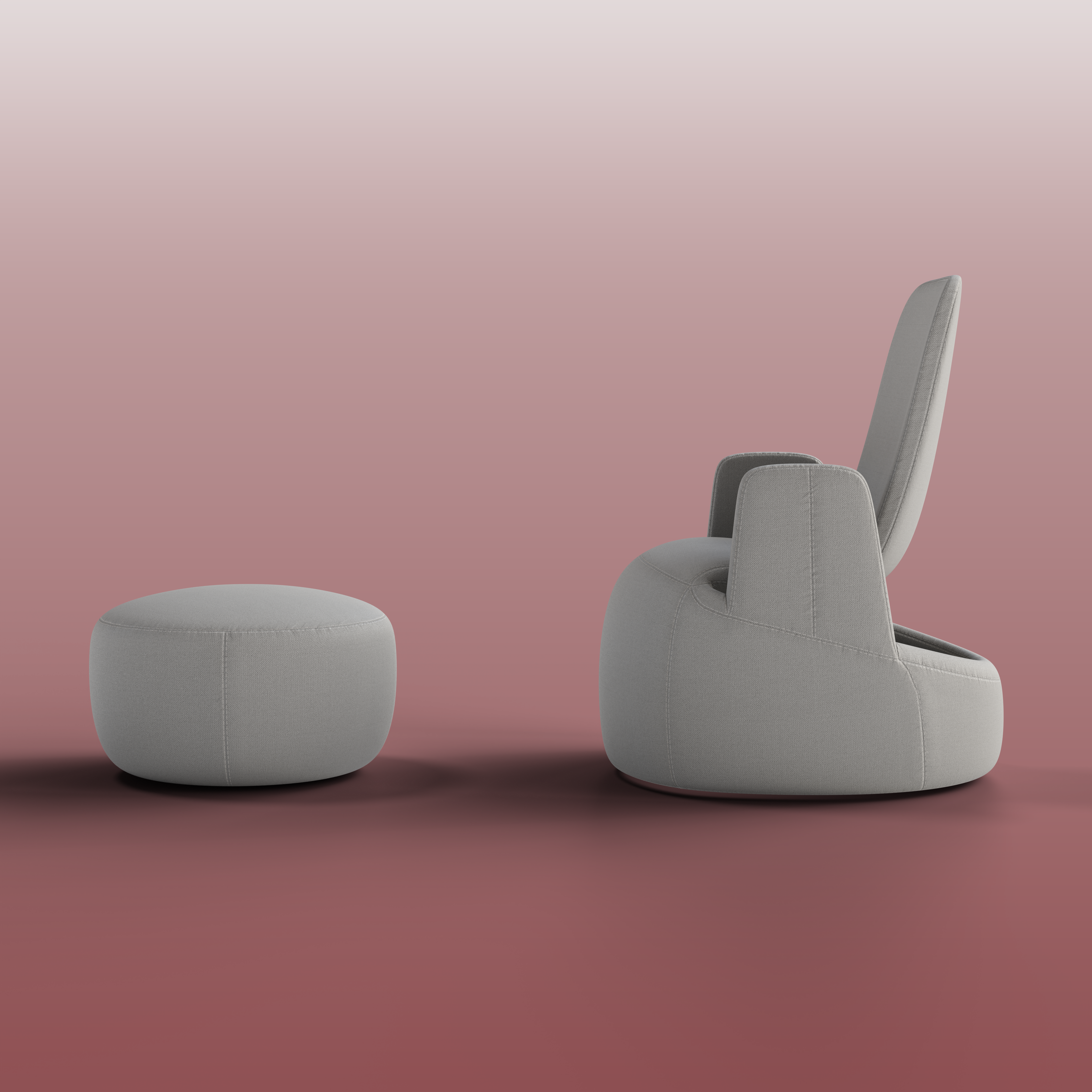 furniture，Oune，chair，conceptual design，