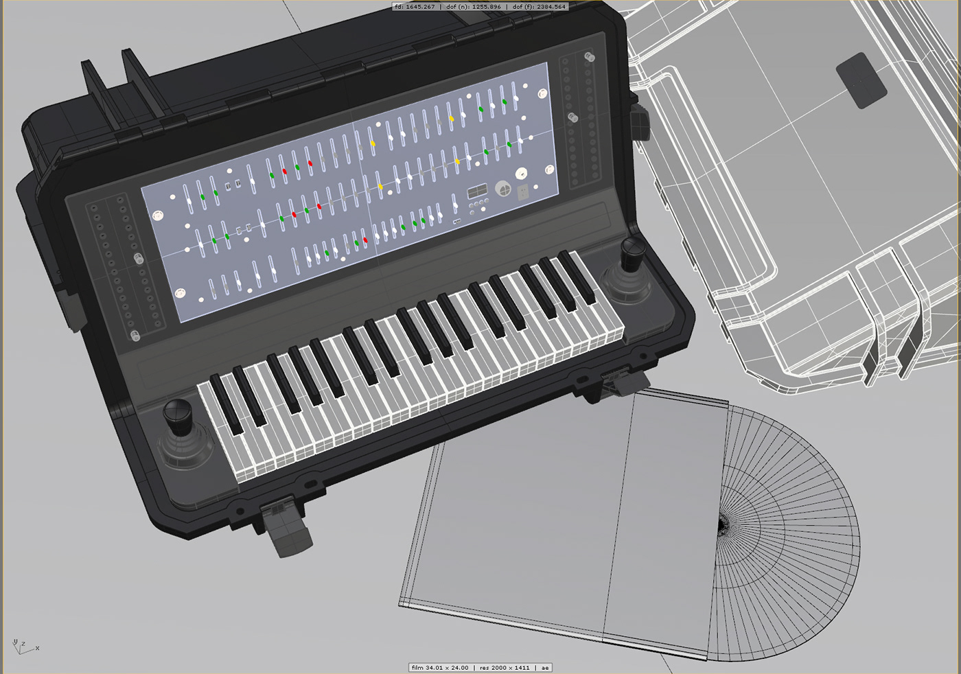 DECKARD，suitcase，Matte Pink，