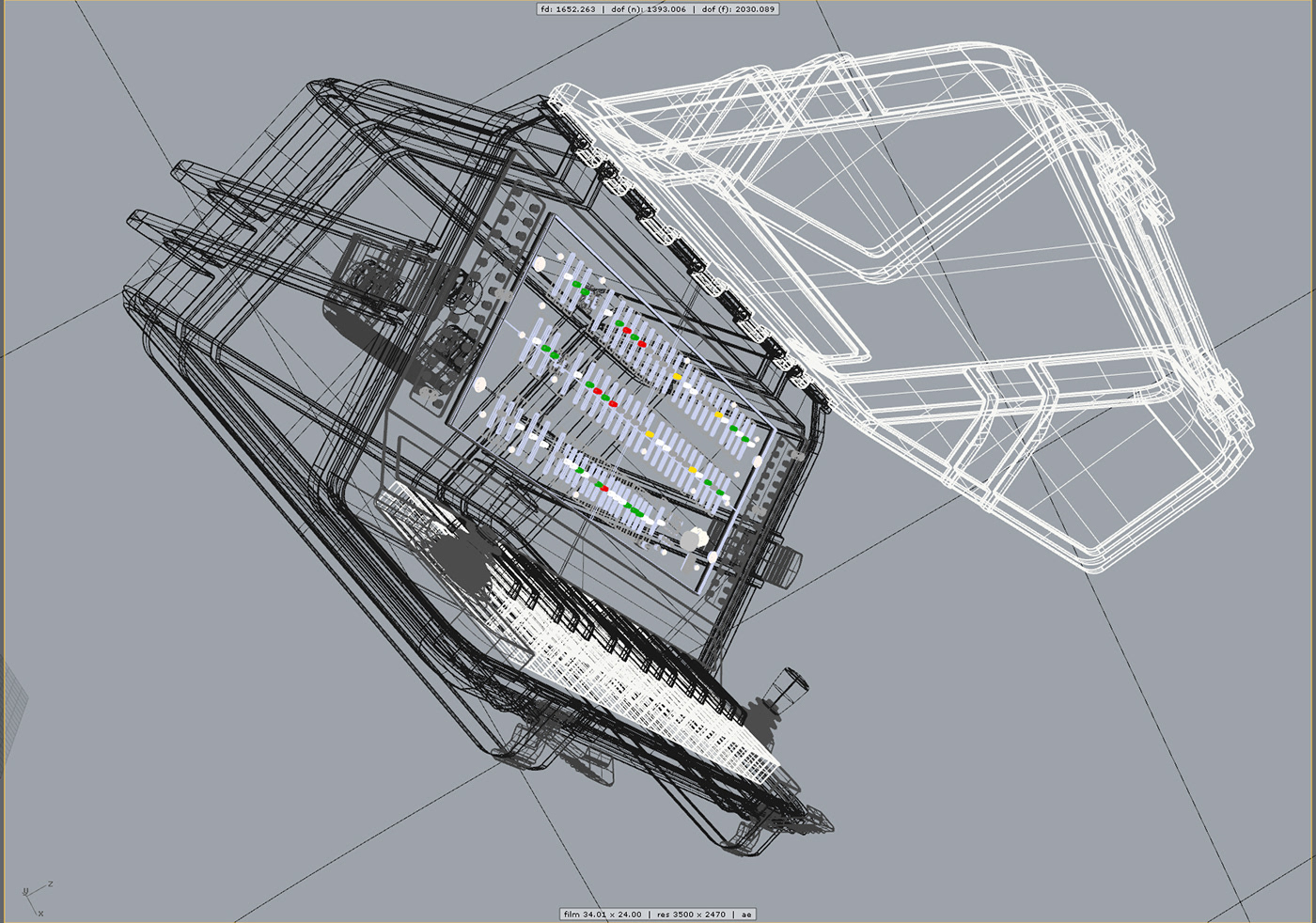 DECKARD，suitcase，Matte Pink，