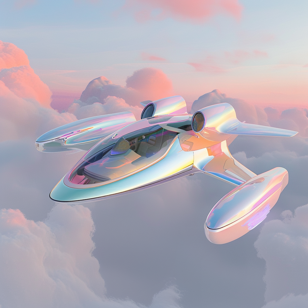 AIGC，AI design，product design，industrial design，Aerocraft，future，Sense of science and technology，