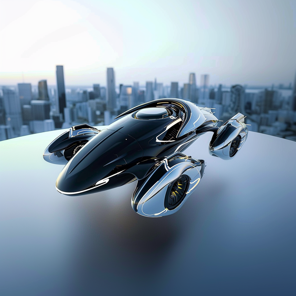 AIGC，AI design，product design，industrial design，Aerocraft，future，Sense of science and technology，