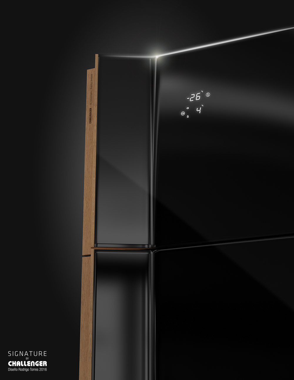 Challenger，signature，Kitchen stove，Modern design，Refrigerator，