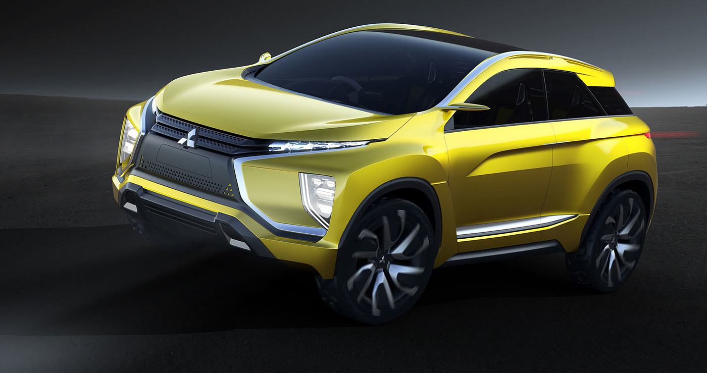 industrial design，Automobile design，conceptual design，Mitsubishi，
