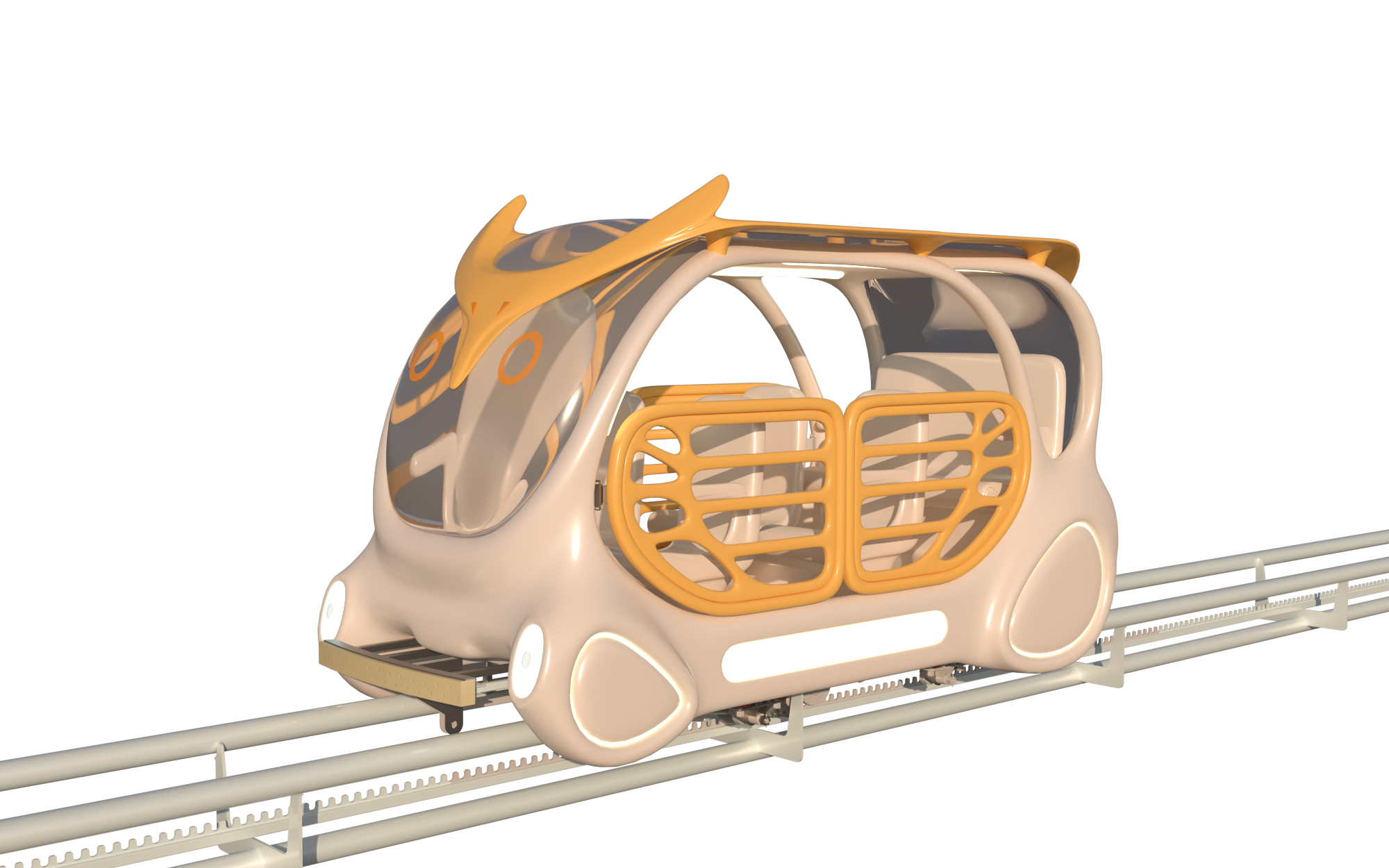 Amusement Equipment, Climbing Vehicle, Bionic Design，