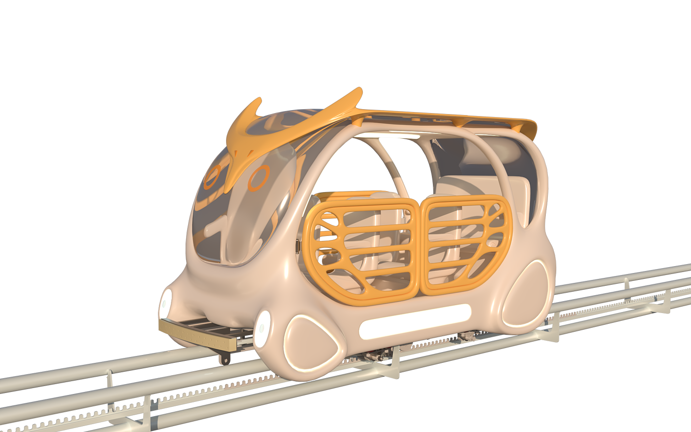 Amusement Equipment, Climbing Vehicle, Bionic Design，