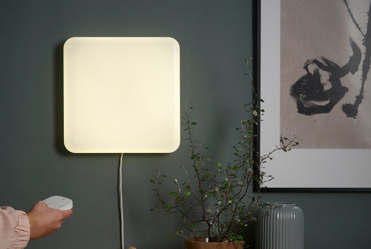 LED wall lamp，IKEA，Wall Lamp Panel，JETSTRÖM，