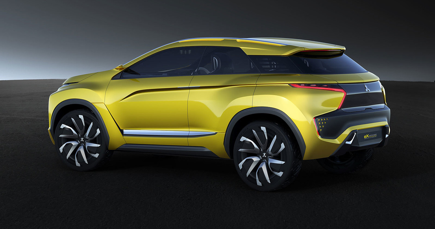 industrial design，Automobile design，conceptual design，Mitsubishi，