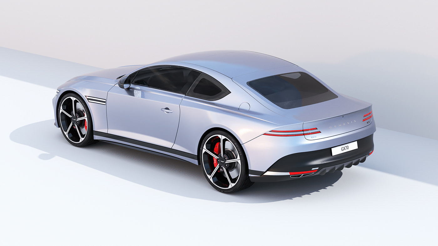 Genesis GX70，Automobile design，vehicle，Denisis，
