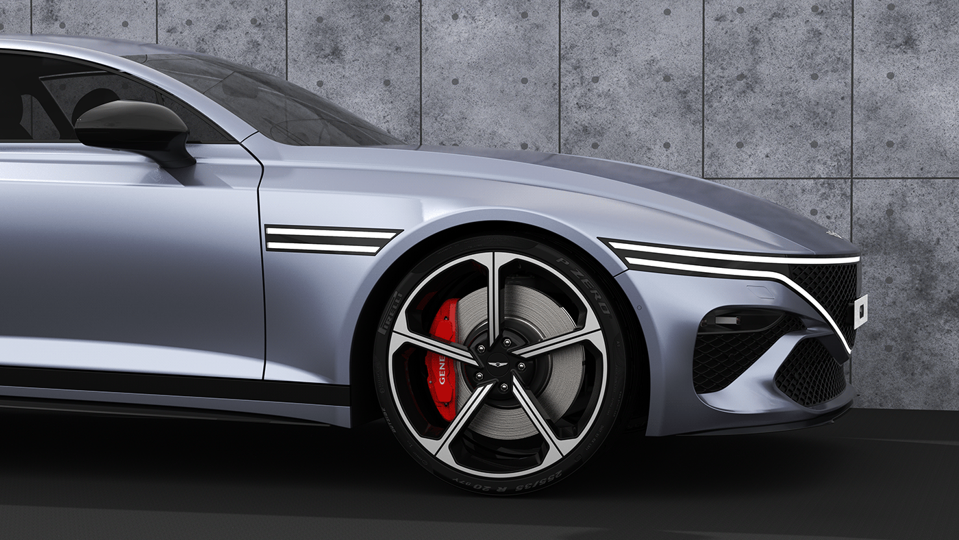 Genesis GX70，Automobile design，vehicle，Denisis，