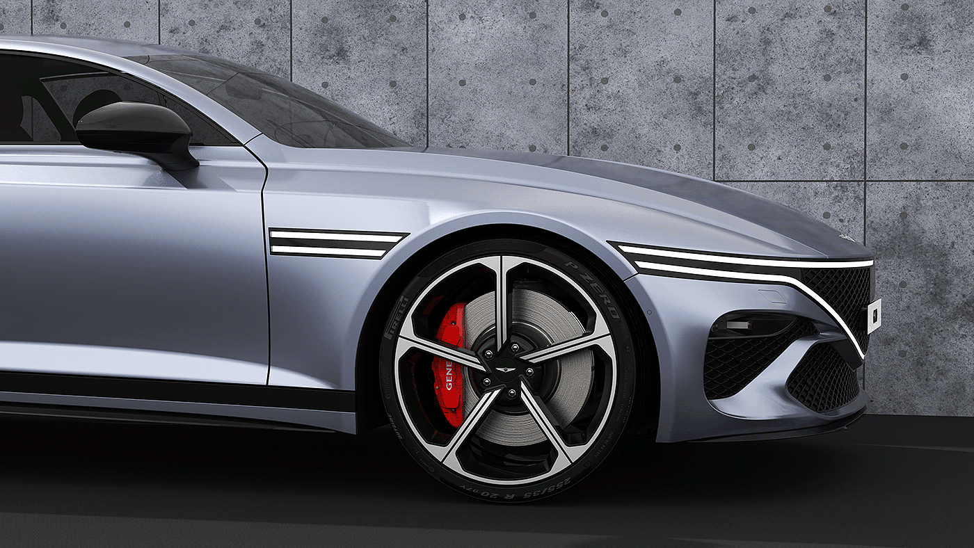 Genesis GX70，Automobile design，vehicle，Denisis，