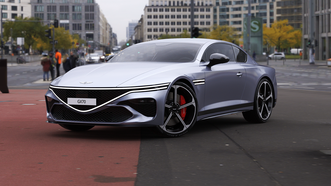 Genesis GX70，Automobile design，vehicle，Denisis，
