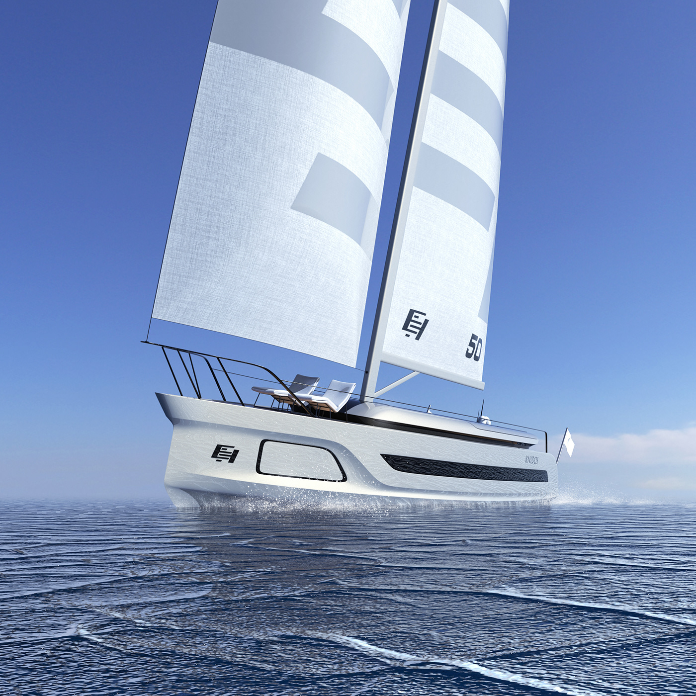 EH®Knido，conceptual design，vehicle，Sailboat，