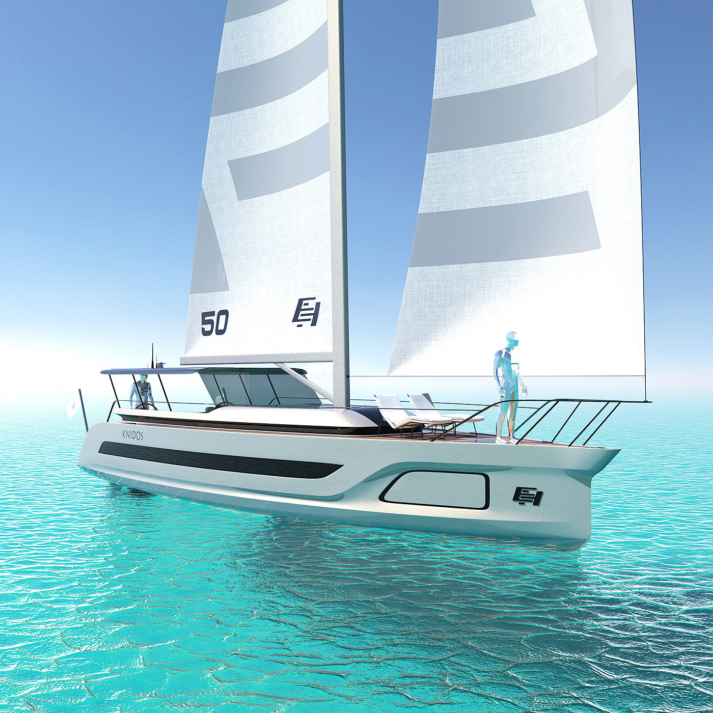 EH®Knido，conceptual design，vehicle，Sailboat，