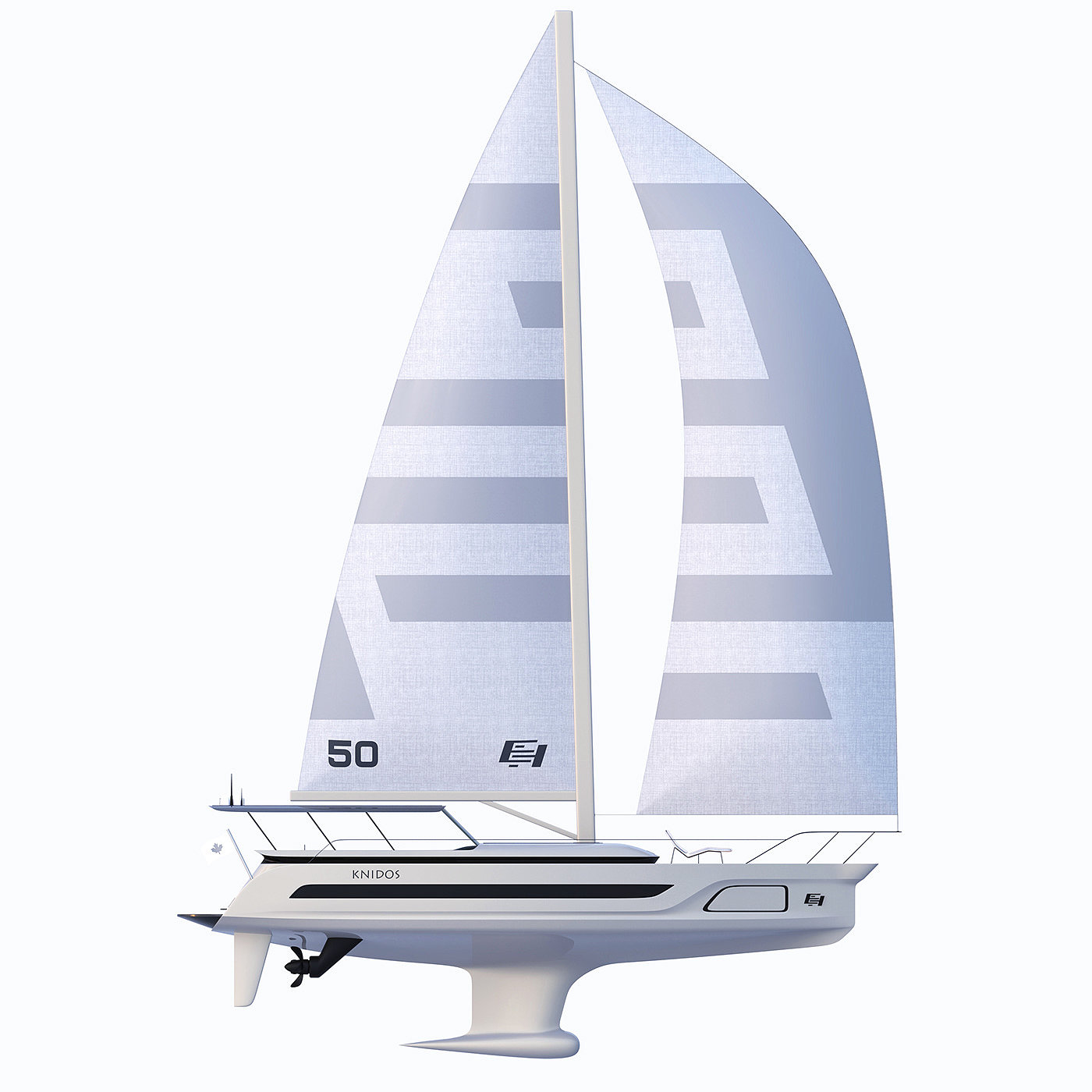 EH®Knido，conceptual design，vehicle，Sailboat，