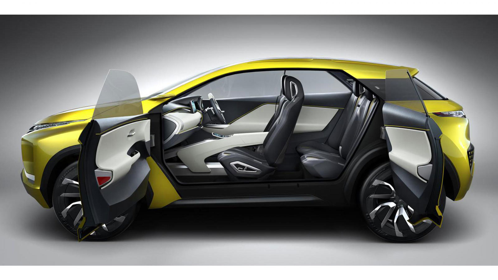 industrial design，Automobile design，conceptual design，Mitsubishi，