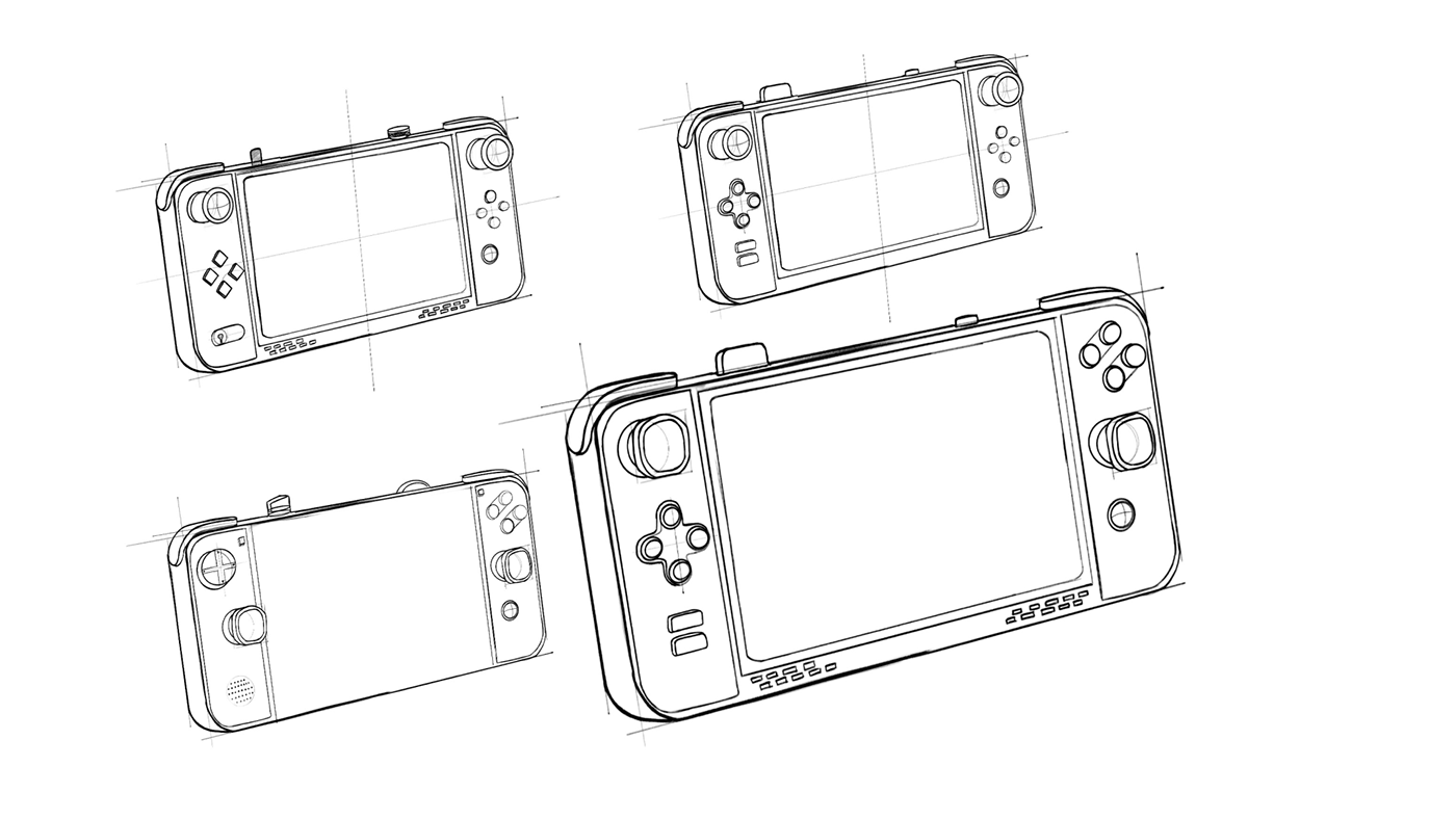 Gaming Console XP-I，Digital，Electronic equipment，originality，