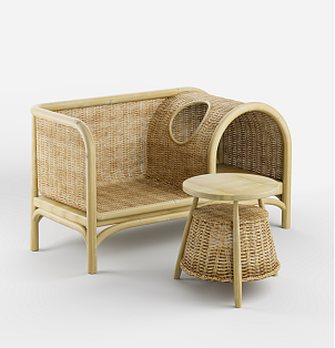 Pet furniture，harmonious symbiosis，Sustainable design，furniture design ，