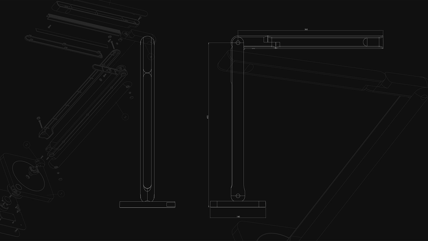 SLIT，Desk lamp，lamps and lanterns，Household Electric Appliances，