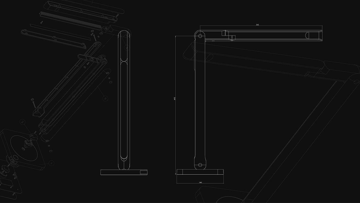 SLIT，台灯，灯具，家用电器，