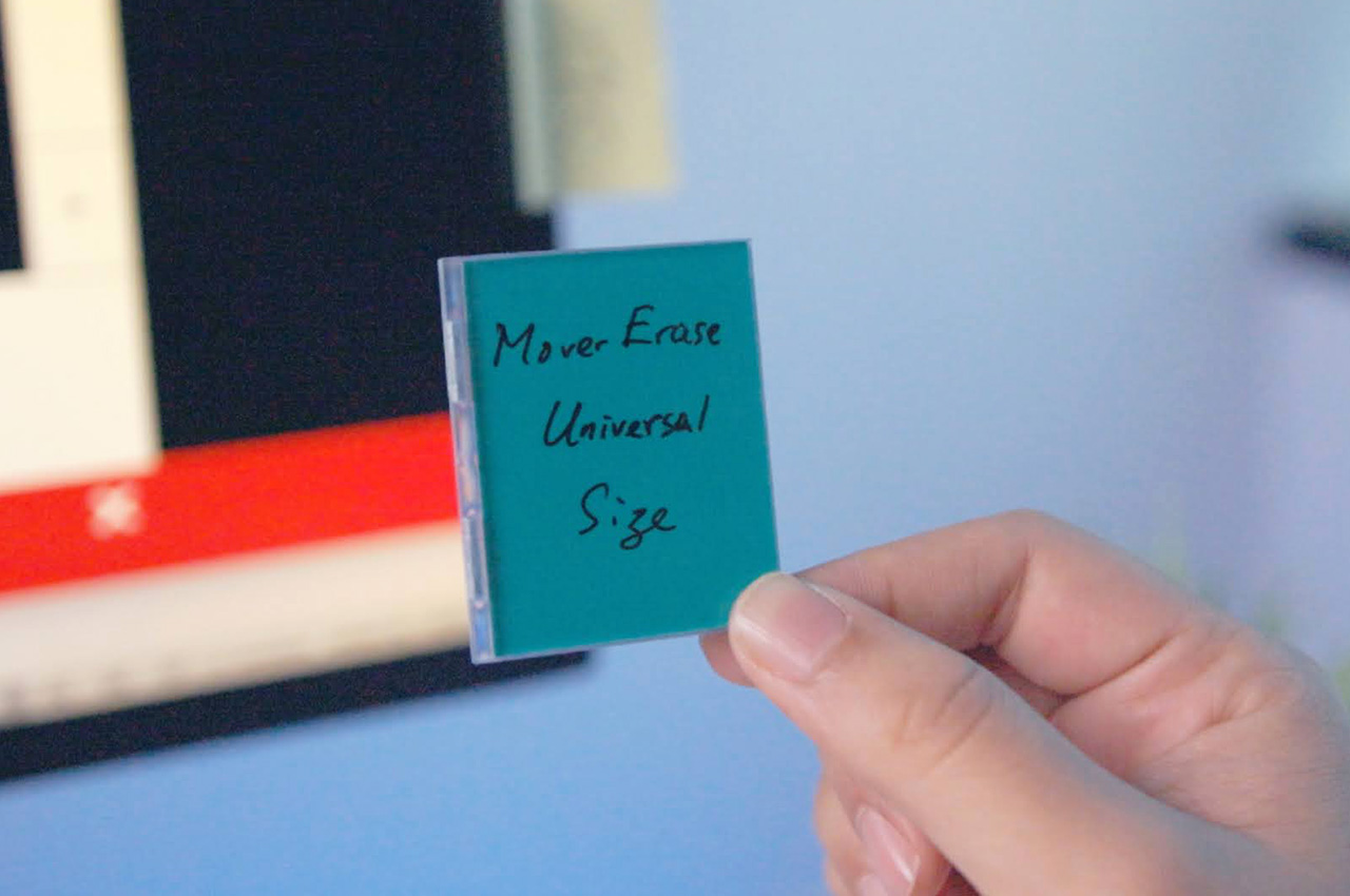 Whiteboard，sticky note，product design，Portable，Stationery design，Mover Erase，