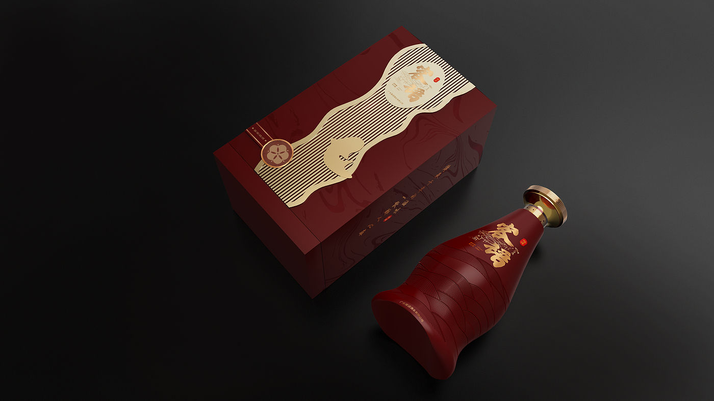 Hakka culture，Niang wine packaging design，