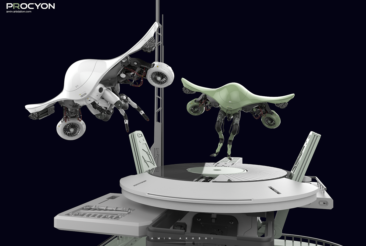 military，PROCYON，Robot，flight，