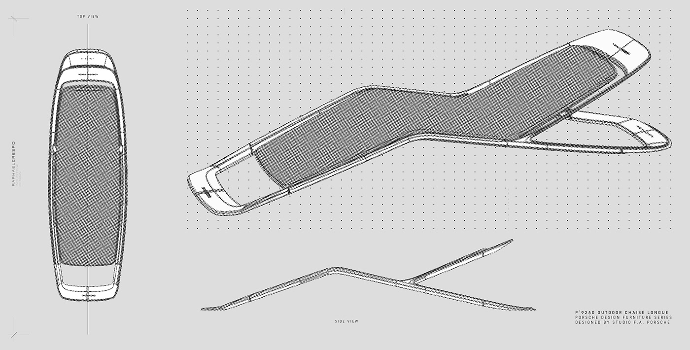 P'9250，deck chair，furniture，originality，