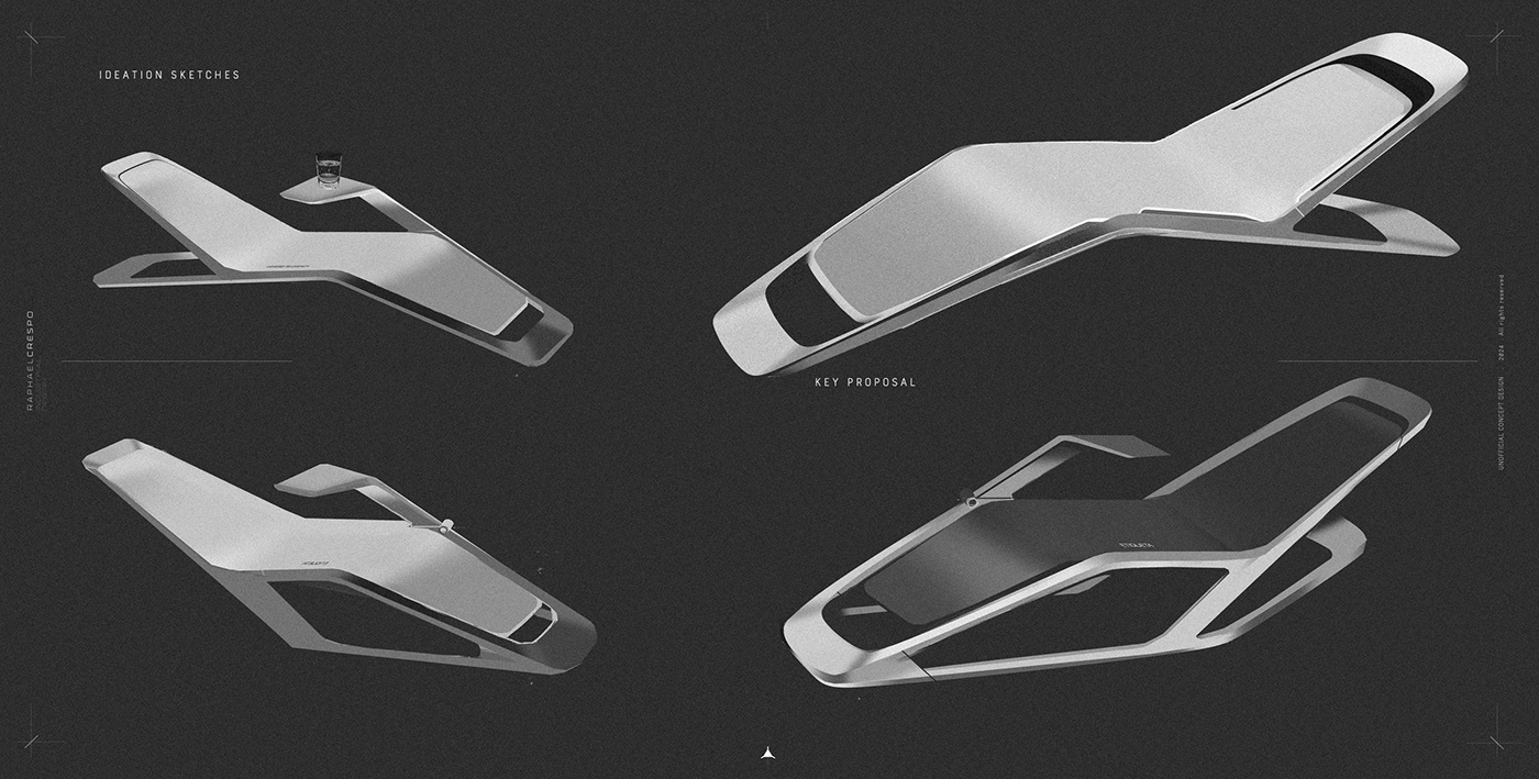 P'9250，deck chair，furniture，originality，