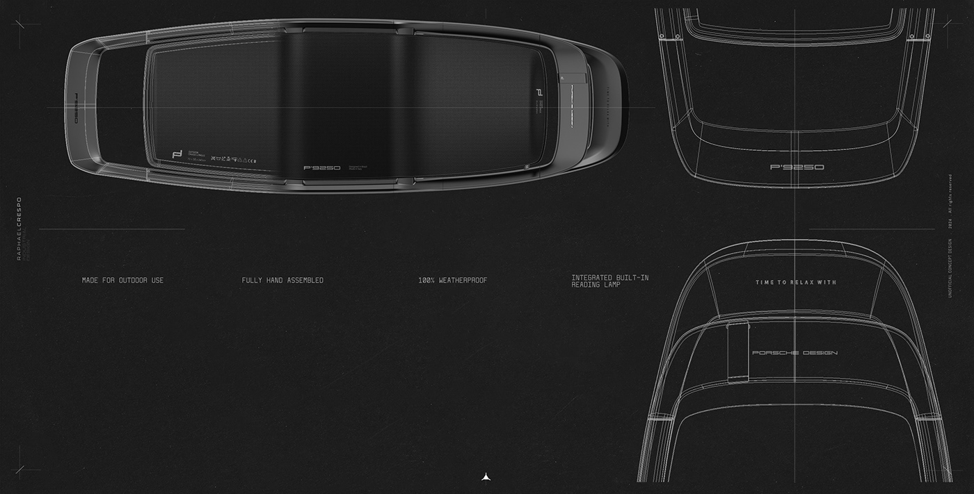 P'9250，deck chair，furniture，originality，