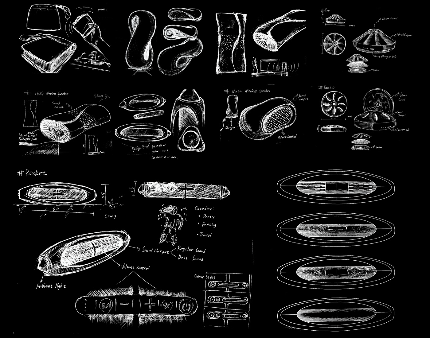 Turbine 1.0，Digital，electronic product，wireless speaker ，