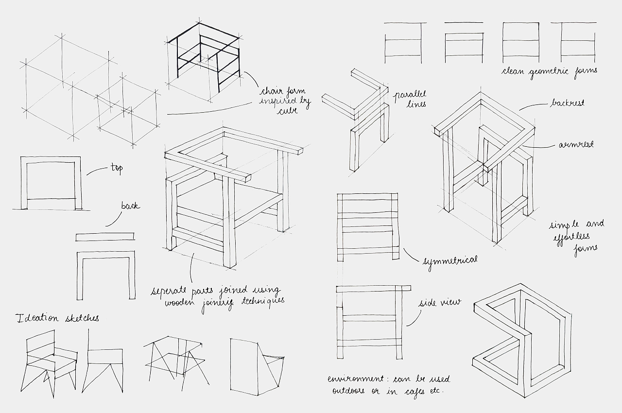 chair，furniture，Euclid，originality，