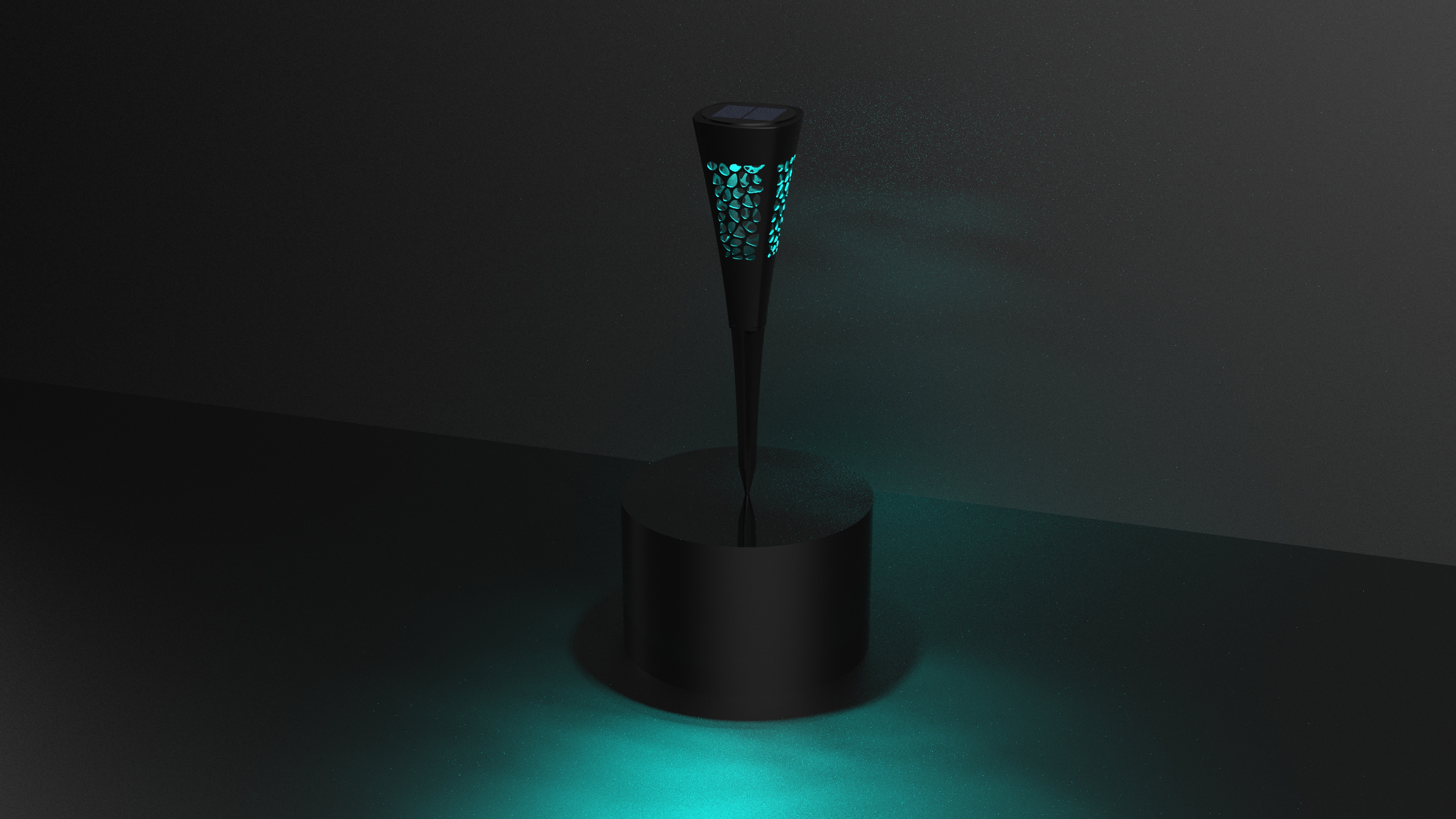 solar energy，Ground plug lamp，Courtyard lamp，