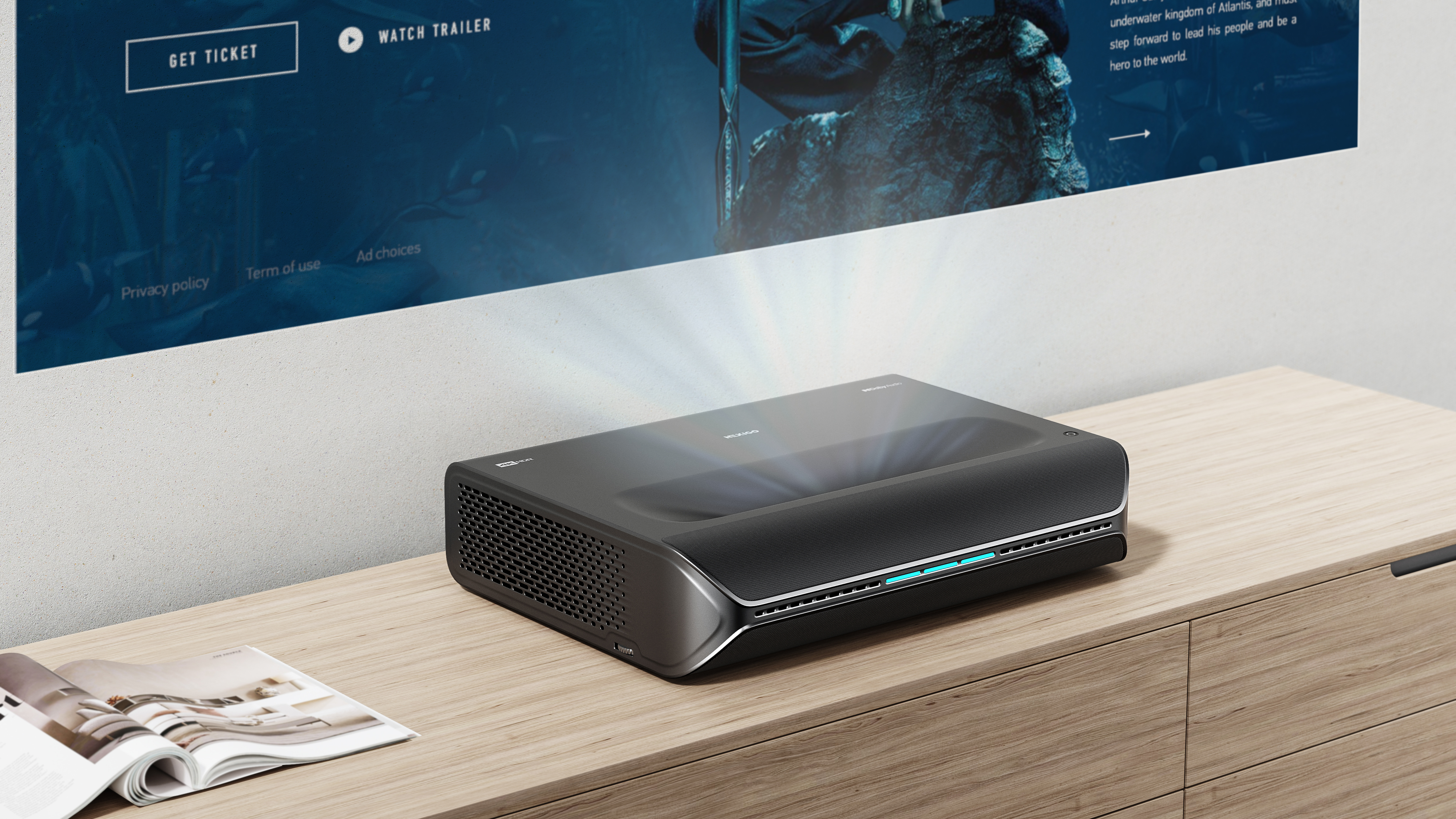 4K，laser，Projector，intelligence，Red dot award，