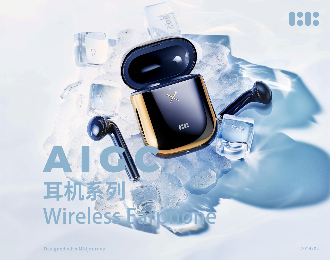 # Wireless Bluetooth Headset，# Headphone Design，#AIGC，#Product design，#Home appliance design，# Bluetooth headset，# Creative Design，# Digital Intelligence，