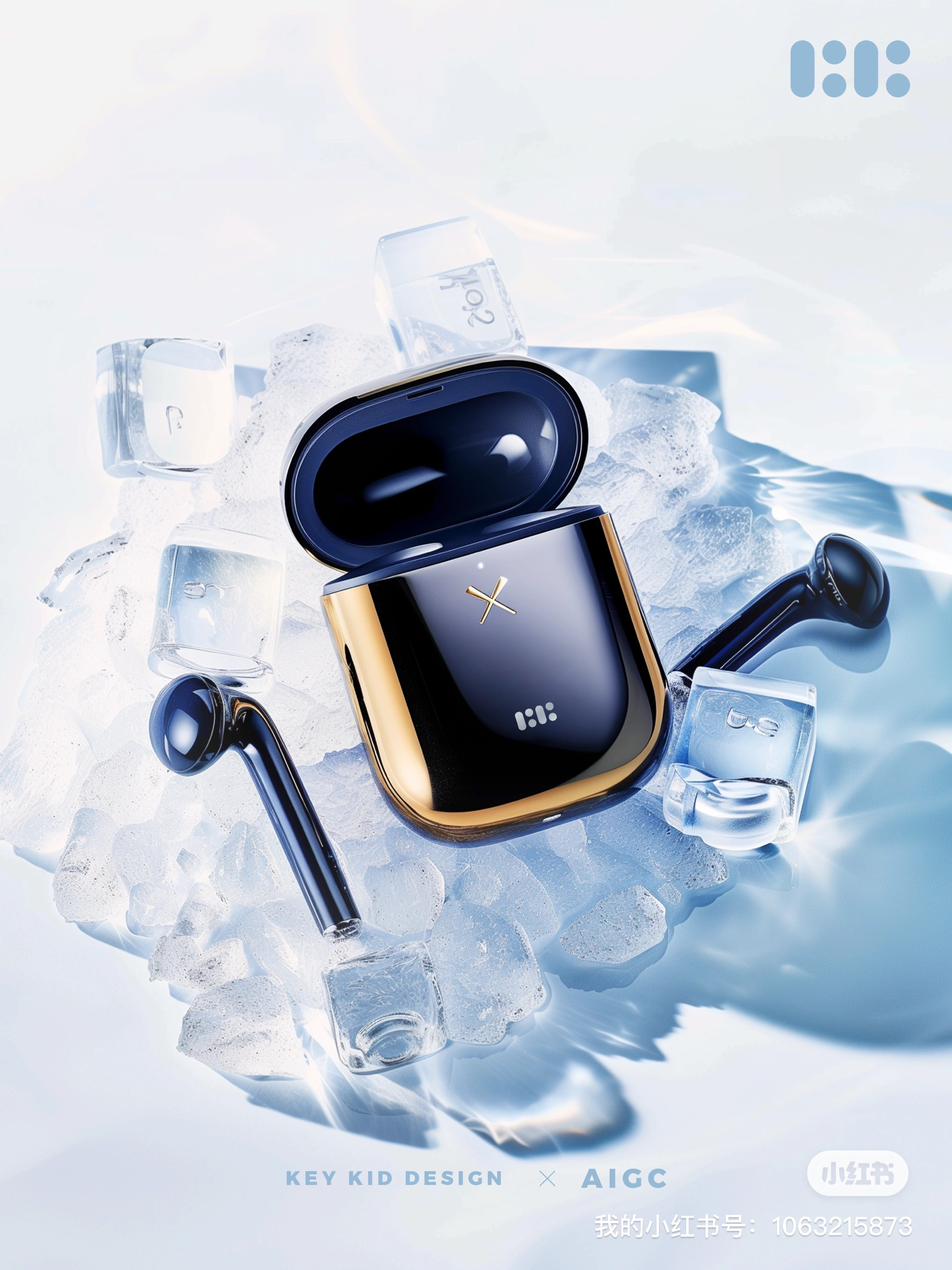 # Wireless Bluetooth Headset，# Headphone Design，#AIGC，#Product design，#Home appliance design，# Bluetooth headset，# Creative Design，# Digital Intelligence，