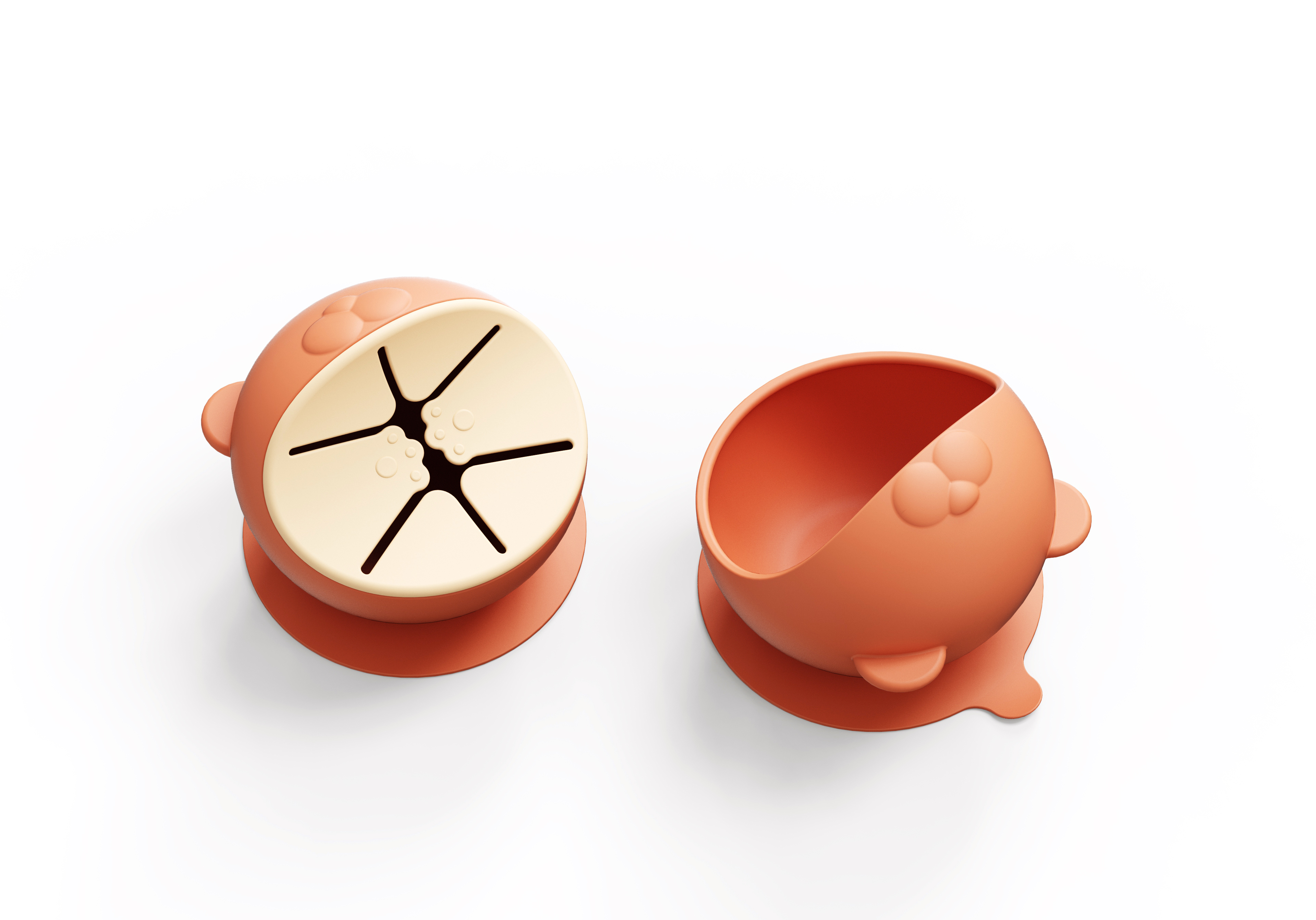 Auxiliary food bowl，lovely，