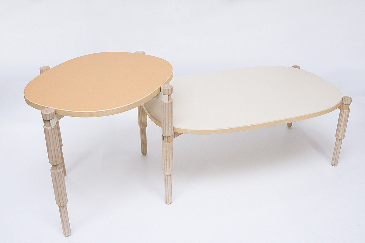 convenient，woodiness，sketch，Coffee table，Leg-O，