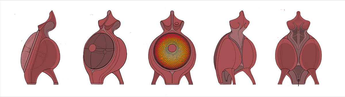 OlaOla，Electric heater，small home appliances，originality，