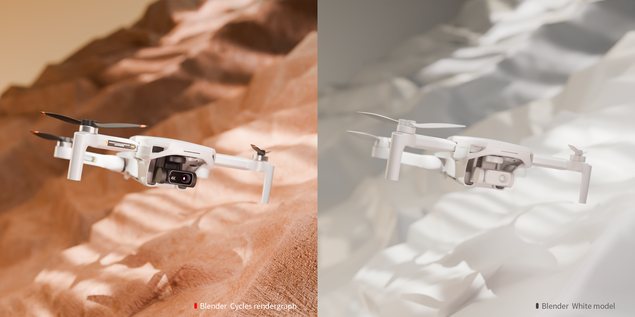 UAV，science and technology，dji ，modeling，Render，3d，chip，flight，
