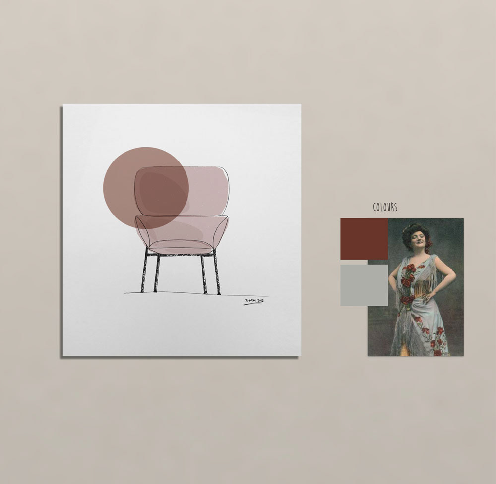 chair，Four legged chair，grey，furniture，chair，