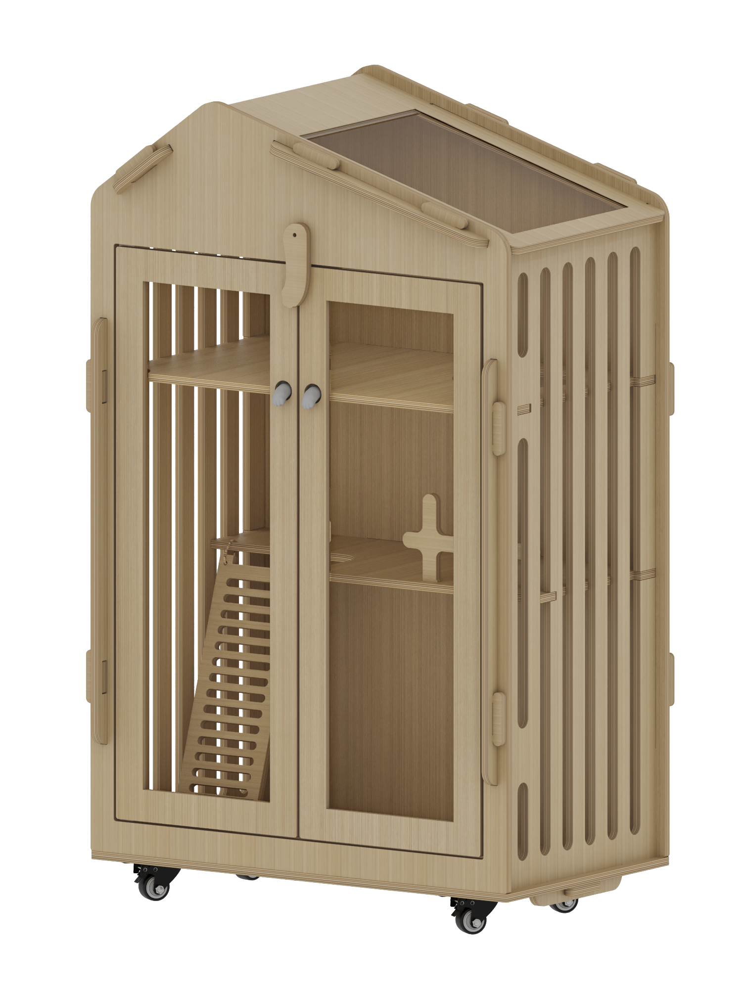 Cat Villa，nc engraving，Cat nest，Panel furniture，Furniture manufacturers，furniture design ，