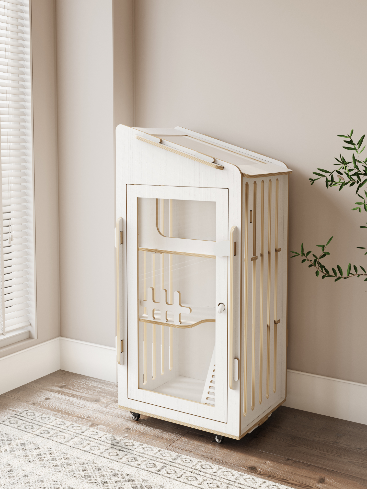 Cat Villa，nc engraving，Cat nest，Panel furniture，Furniture manufacturers，furniture design ，