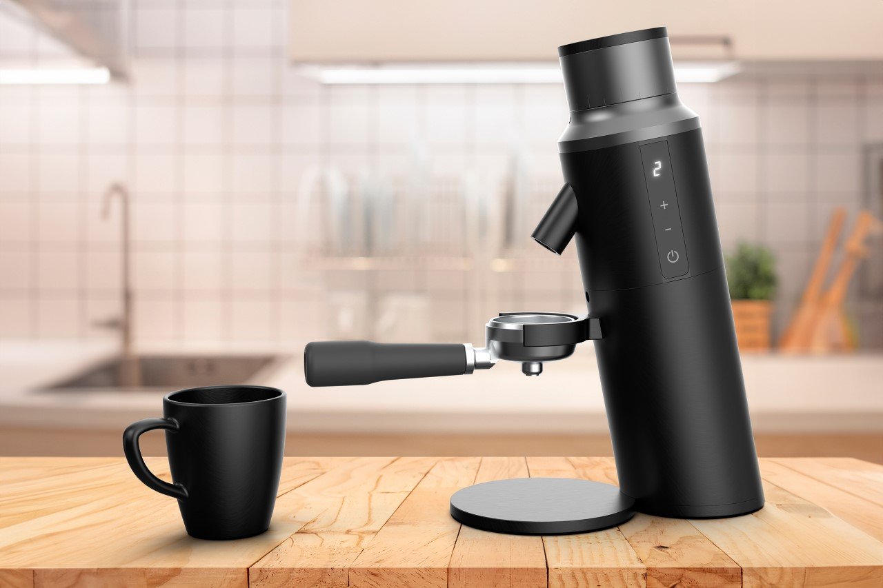 Coffee machine，grind，Design，coffee cup，