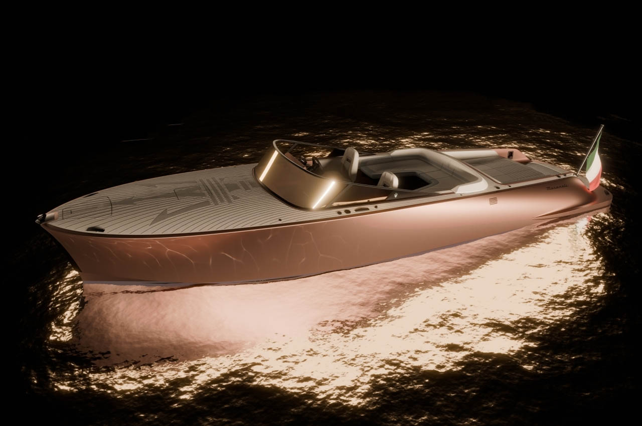 maserati，Electric，Super Speedboat，luxury，aquatic，
