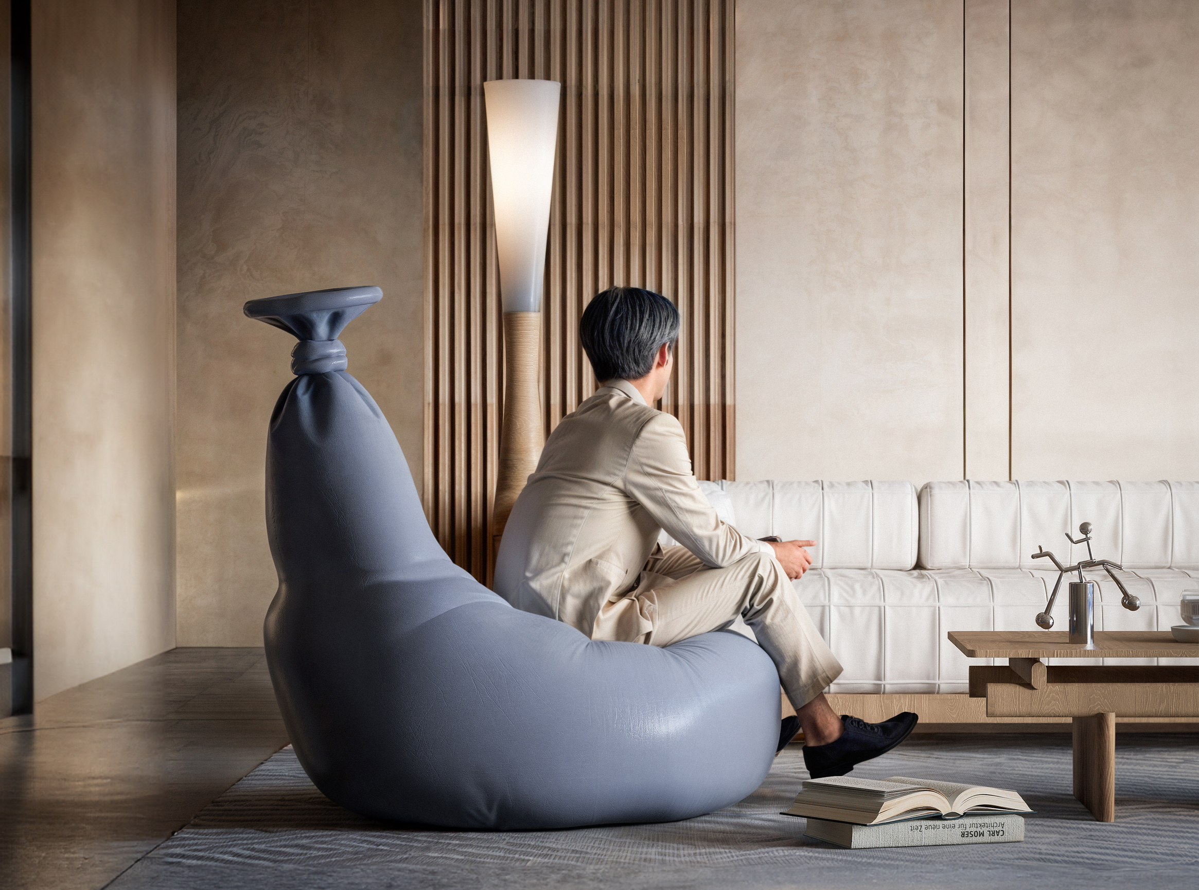 Balloon，bean bag chair，Simplicity，Design，Home Furnishing，