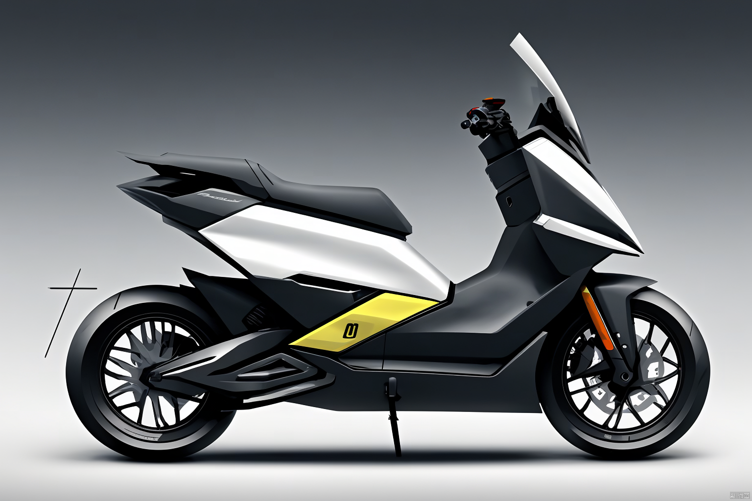 Motorcycle，vehicle，sketch，